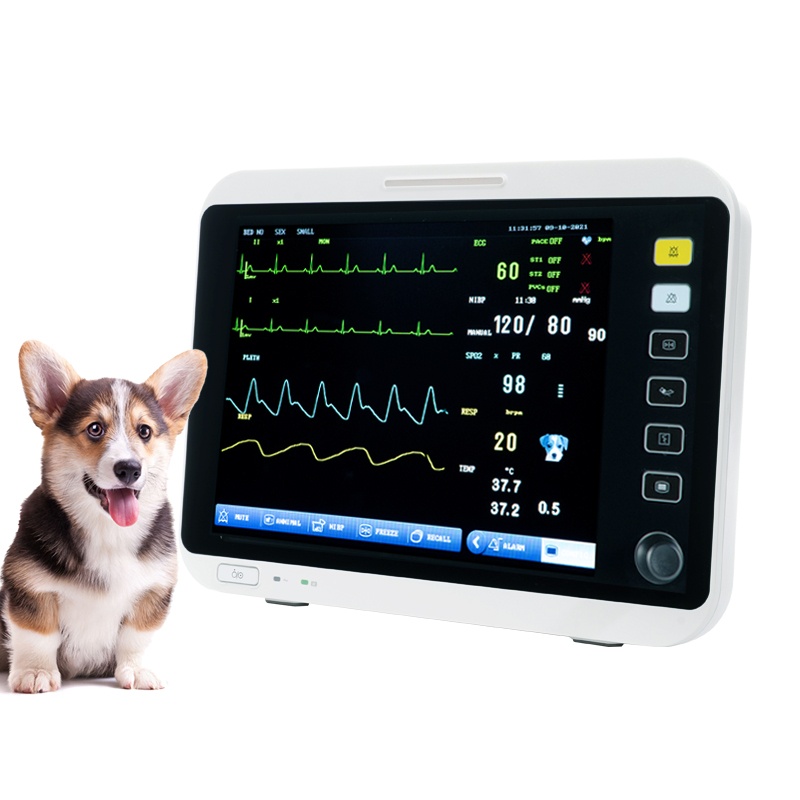 Vet Tech Monitor Etc02 Hospital Portable Veterinary Patient Monitor