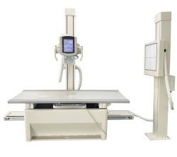 Floor-mounted Digital Radiography System