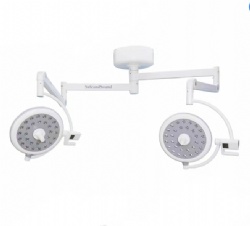 Double Heads Flower Ceiling/Wall LED Shadowless Surgical Lamp