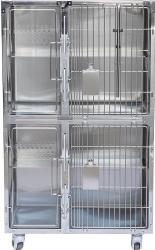 Luxury Stainless Steel Cat Cage